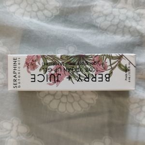 Seraphine Botanicals Berry + Juice - 100% Vegan Lip Gel in Dainty Peach